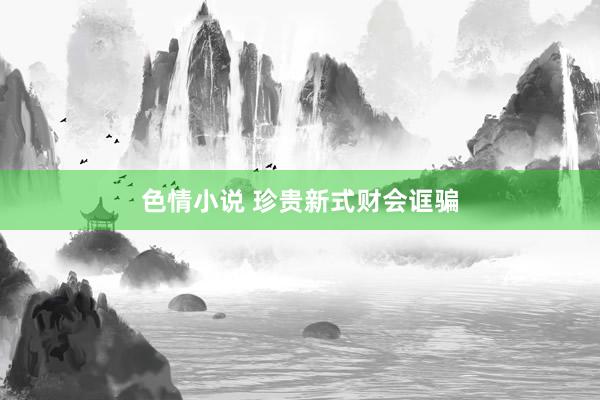 色情小说 珍贵新式财会诓骗