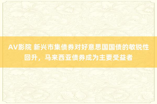 AV影院 新兴市集债券对好意思国国债的敏锐性回升，马来西亚债券成为主要受益者