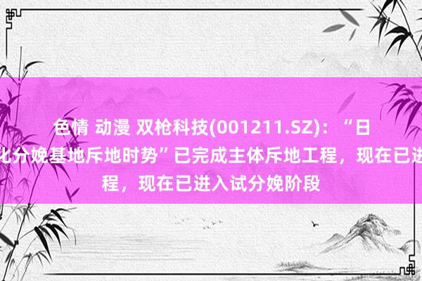 色情 动漫 双枪科技(001211.SZ)：“日用餐厨具自动化分娩基地斥地时势”已完成主体斥地工程，现在已进入试分娩阶段