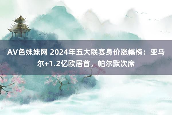 AV色妹妹网 2024年五大联赛身价涨幅榜：亚马尔+1.2亿欧居首，帕尔默次席