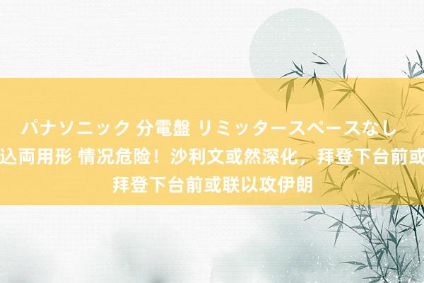 パナソニック 分電盤 リミッタースペースなし 露出・半埋込両用形 情况危险！沙利文或然深化，拜登下台前或联以攻伊朗